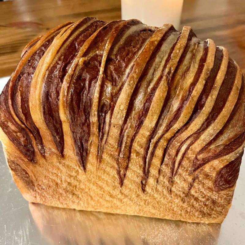 Marble Chocolate Sourdough Loaf